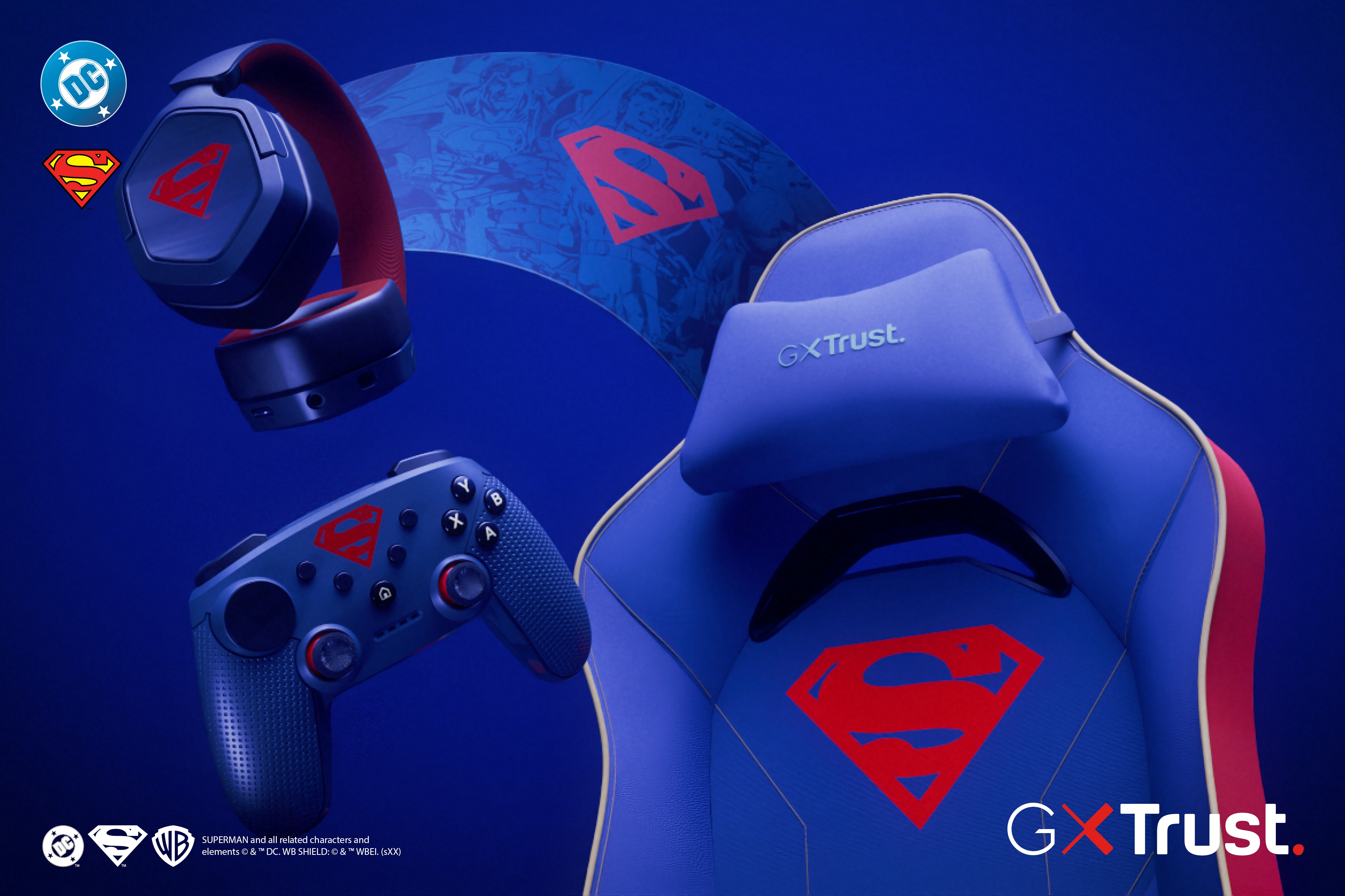 Unleash your inner Super Hero with GXTrust’s new Superman range! image