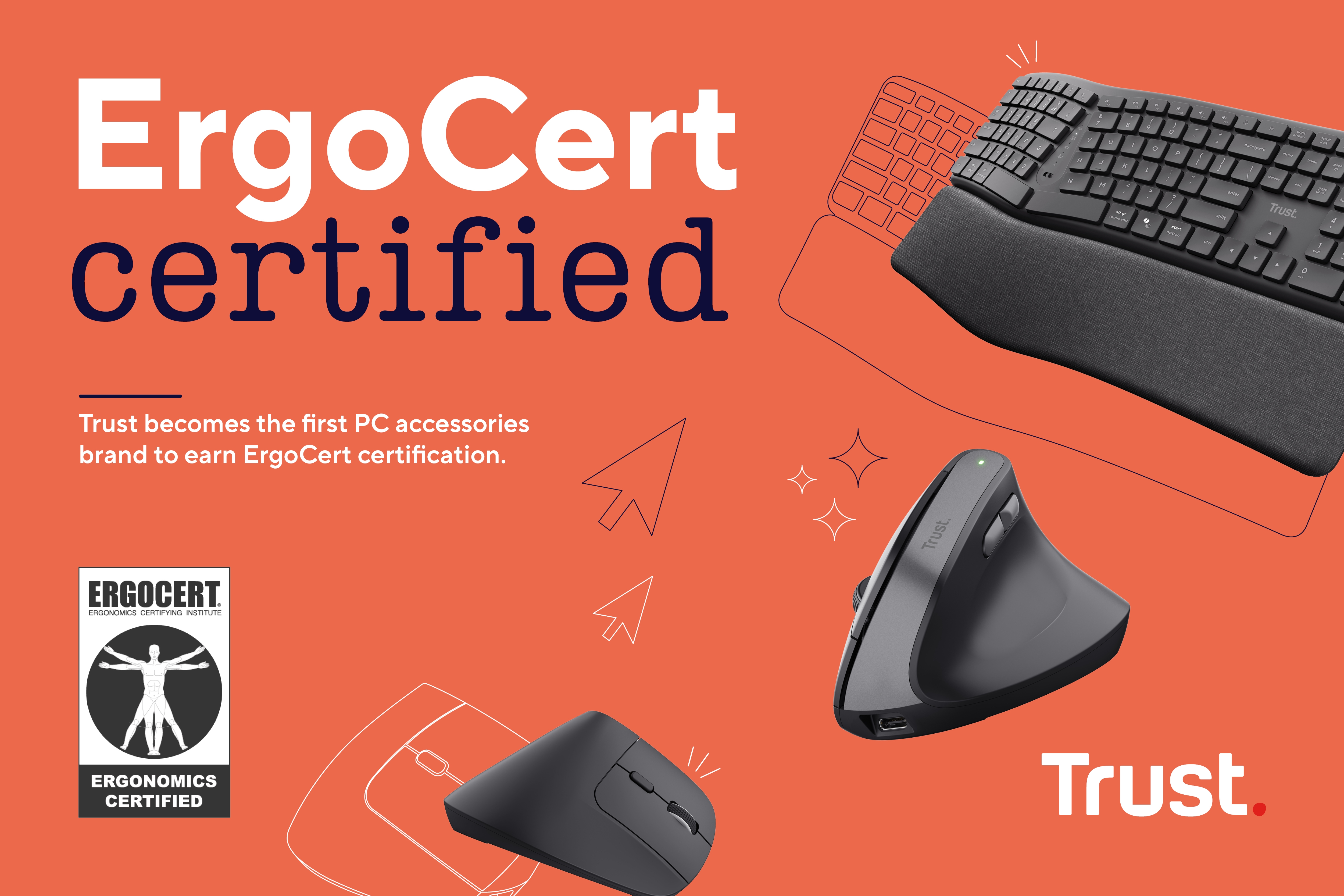Trust becomes the first PC accessories brand to earn ErgoCert certification image