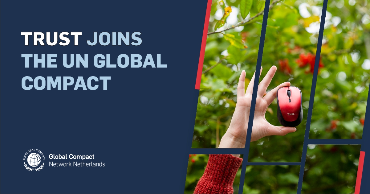 Trust joins the United Nations Global Compact Initiative to improve the sustainability standards for digital accessories image